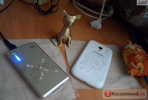 Внешний аккумулятор GP Portable PowerBank с кристаллами Swarovski фото