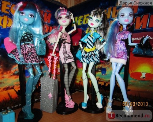 Mattel Monster High Abbey Bominable Scaris / Эбби Боминейбл фото