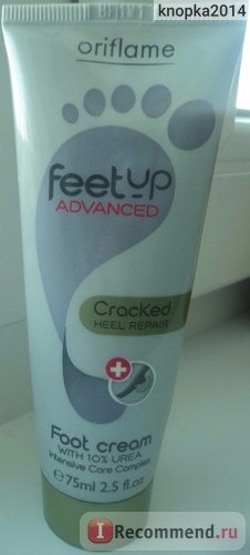 Крем для ног Oriflame feet up cracked фото