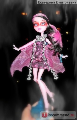 MONSTER HIGH Кукла Дракулаура, серия Призрачные / Draculaura Haunted фото