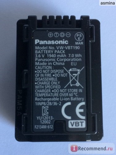 Panasonic HC-V530 фото