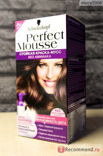 Краска для волос Schwarzkopf Perfect Mousse фото