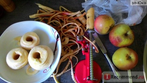 Яблокорезка Aliexpress Пилер 3в1 3 in 1 Apple Slinky Machine Peeler Corer Potato Fruit Cutter Slicer Kitchen Tool фото