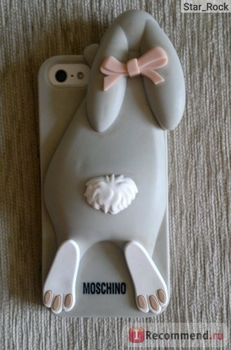 Moschino Чехол Violetta Rabbit для iPhone 5S/5 фото