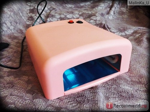 УФ лампы для маникюра Aliexpress 36W White Nail Art UV Gel Curing Lamp Dryer Light UV lampEU PLUG фото