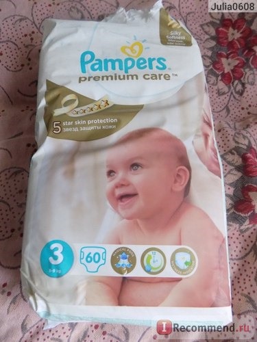 Подгузники Pampers Premium Care фото