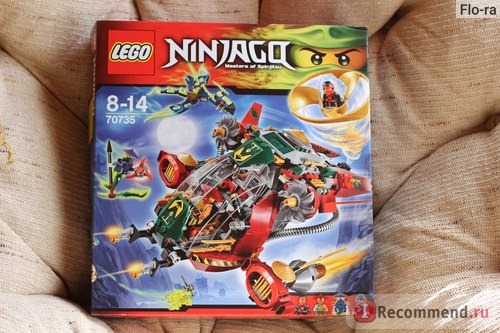 Lego Ninjago REX Вертолет Ронана