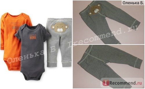 Одежда для младенцев и детей www.carters.com фото