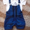 Комплект AliExpress New, retails ,Free Shipping,girls suit, good gift for your birls ,kids suit, Tshirts+Denim pants, 1set/lot--JYS27 фото