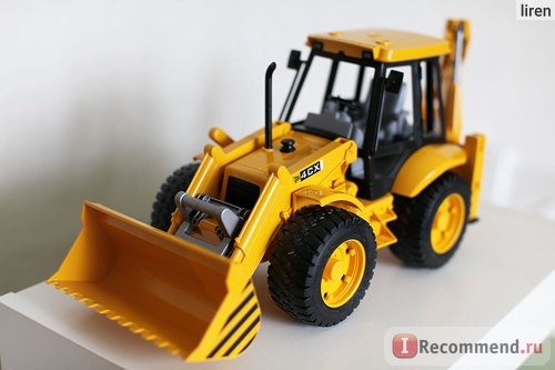 Bruder Спецтехника Bruder Экскаватор погрузчик колёсный JCB 4CX 02-428 фото