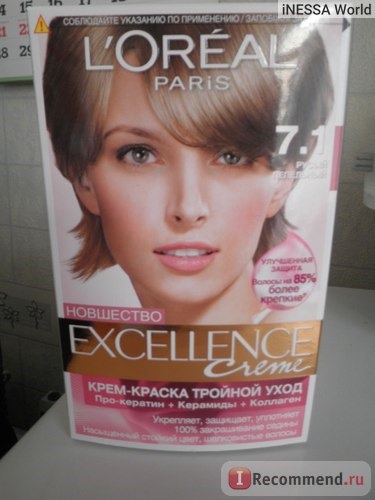 Краска для волос L'OREAL EXCELLENCE Creme Стойкая фото