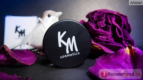 Тени для век KM cosmetics матовые ES127 фото