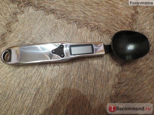 Весы кухонные Aliexpress Ложка-весы DIU# Digital LCD 300/0.1g Gram Kitchen Lab Spoon 0.1g Scale Volume Food Weight New Free shipping фото