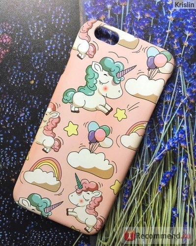 Чехол для телефона Aliexpress Cute Rainbow Unicorn Case For iPhone 7 Case For iphone 5 5S SE 6 6S 7 Plus Matte Hard PC Back Cover Phone Cases Horse Capa - отзыв фото