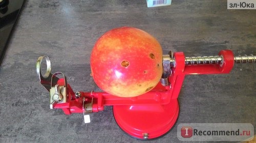 Яблокорезка Aliexpress Пилер 3в1 3 in 1 Apple Slinky Machine Peeler Corer Potato Fruit Cutter Slicer Kitchen Tool фото