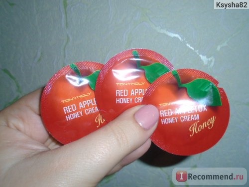 Крем для лица TONY MOLY RED APPLETOX HONEY CREAM фото