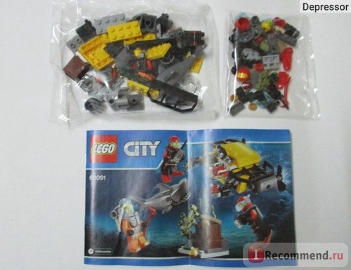 Lego City 60091 Набор для начинающих 