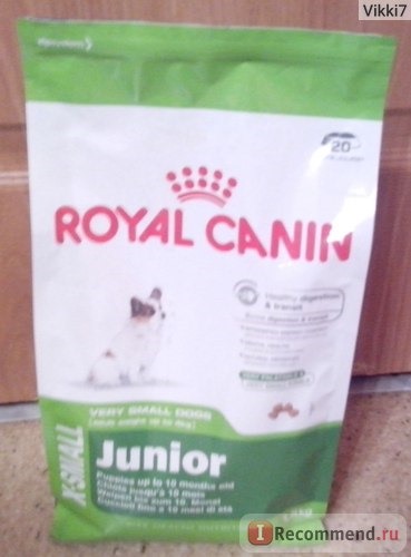 Royal Canin X-Small Junior корм для щенков миниатюрных размеров фото