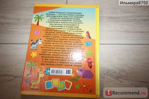 Самая большая энциклопедия малыша. Никитенко Ирина Юрьевна, Хомич Елена Олеговна фото