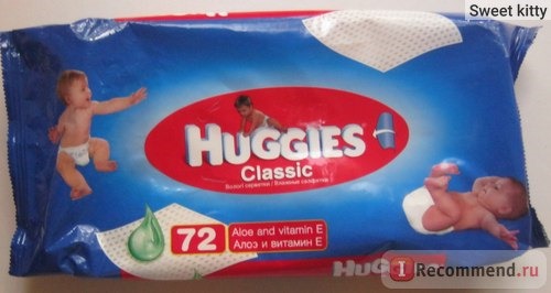  Влажные салфетки Huggies Classic фото