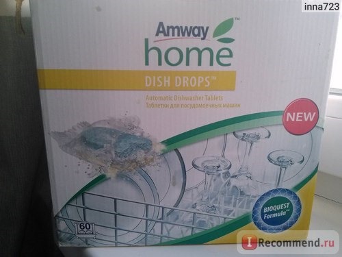 Таблетки для посудомоечной машины Amway DISH DROPS™ фото