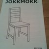 Стол и 4 стула Йокмокк IKEA фото