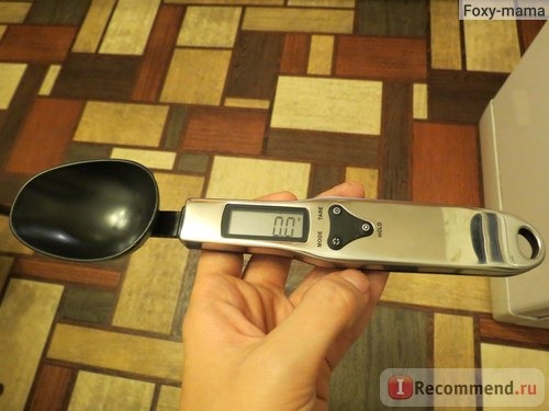 Весы кухонные Aliexpress Ложка-весы DIU# Digital LCD 300/0.1g Gram Kitchen Lab Spoon 0.1g Scale Volume Food Weight New Free shipping фото