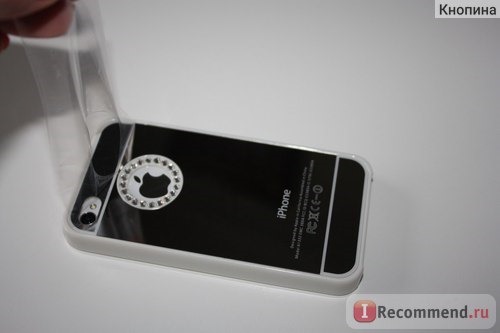 Защитный чехол-накладка на заднюю часть смартфона Aliexpress Luxury Diamonds Mirror case for iphone 4 4s 5 5s 6 & 6 plus & 6S / 6S plus фото