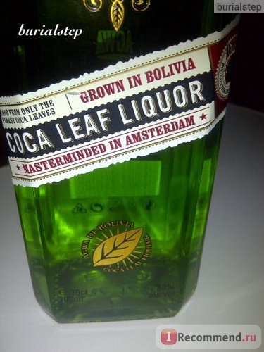 Ликер Agwa de Bolivia Coca Leaf Liqueur фото