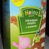 Каша Heinz гречневая с молоком фото