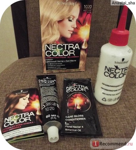 Краска для волос Schwarzkopf Nectra Color без аммиака фото