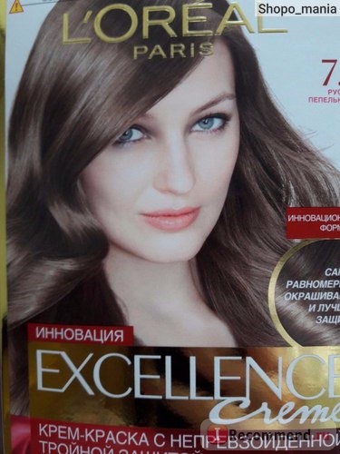 Краска для волос L'OREAL EXCELLENCE Creme Стойкая фото