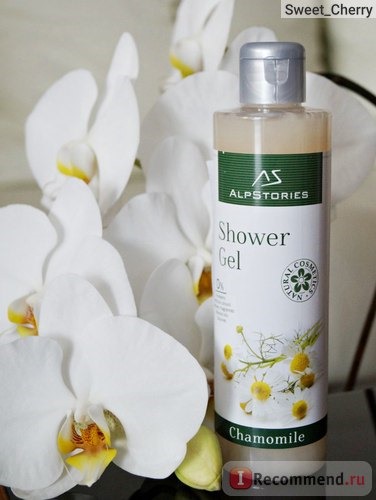 Гель для душа AlpStories Ромашка / Shower gel Сhamomile. 