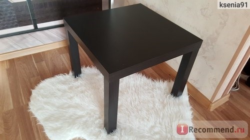 Придиванный столик Лакк IKEA фото