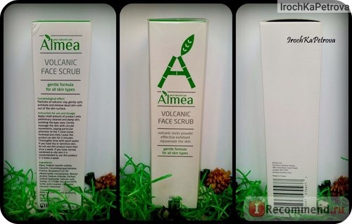 Скраб для лица ALMEA Volcanic Face Scrub фото