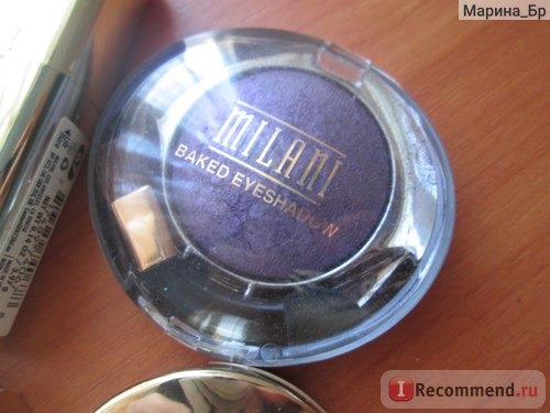 Тени для век Milani Baked Metallic Eye Shadow фото