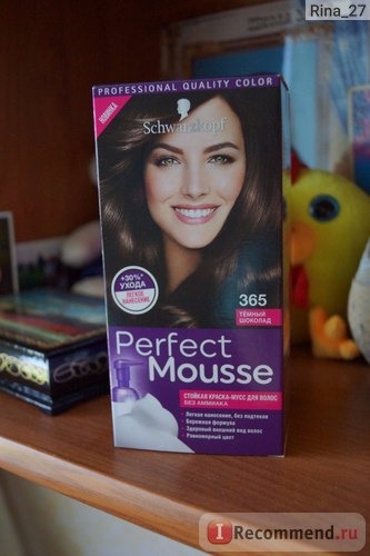 Краска для волос Schwarzkopf Perfect Mousse фото