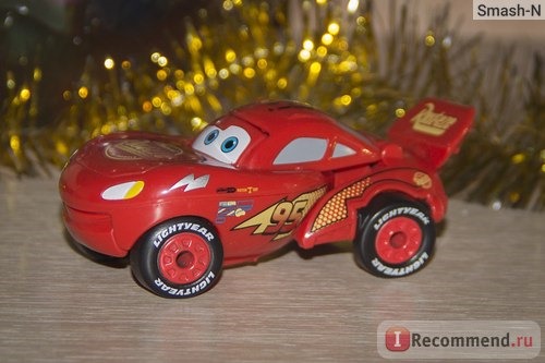 Bandai EggStars яйцо-трансформер Молния Маккуин фото