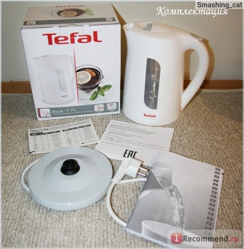 Электрический чайник Tefal Aqua II KO270130 фото