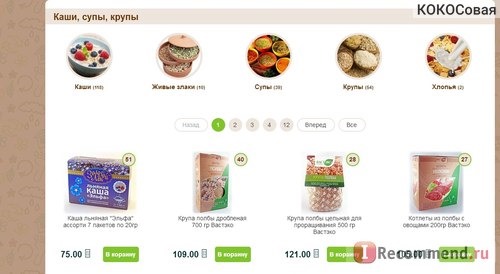 Сайт Store-Eco.ru Интернет-магазин Правильного и здорового питания фото