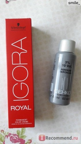 Краска для волос Schwarzkopf Igora Royal фото