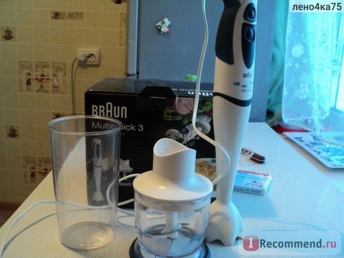 Блендер Braun Multiquick 3 MR 320 Omeiette фото