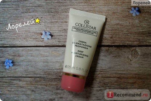 Крем для лица Collistar Deep Moisturizing Cream фото