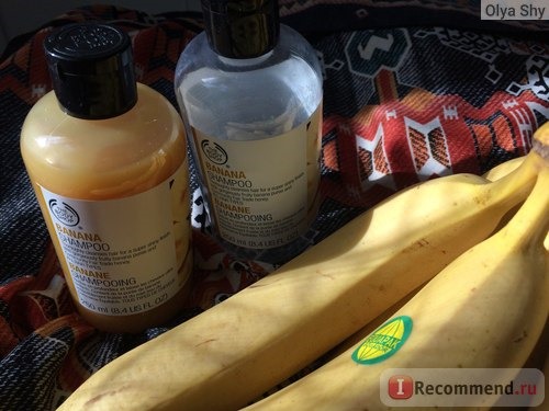 Шампунь The body shop Banana Shampoo фото