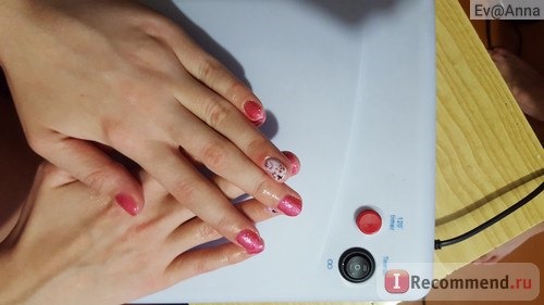 УФ лампы для маникюра Aliexpress 36W White Nail Art UV Gel Curing Lamp Dryer Light UV lampEU PLUG фото