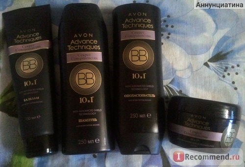 Шампунь Avon Advance Techniques 10 в 1,