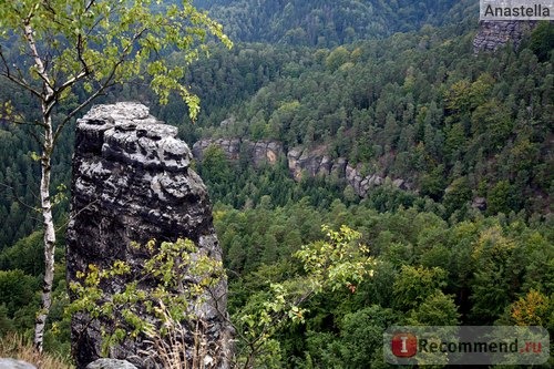 Национальный парк Чешская Швейцария. 