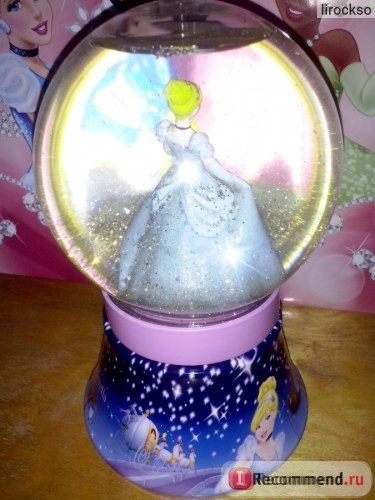 Шампунь Disney Snow Globe Cinderella 3D фото