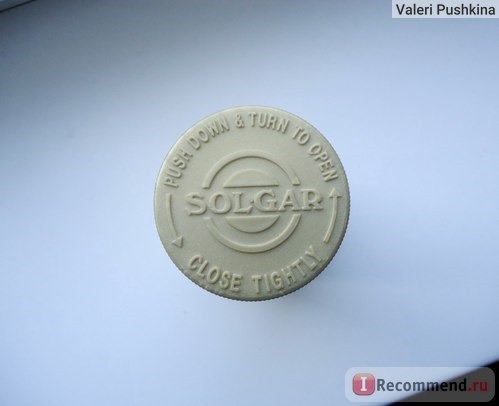 БАД Solgar Gentle Iron (легкодоступное железо) фото
