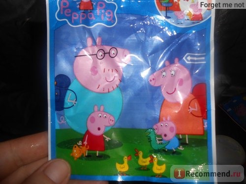  Пакет сюрприз с игрушкой Peppa Pig unpacking bag with surprise toy фото